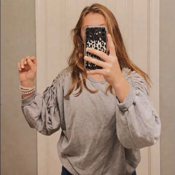 gray sweater - Picture 2 of 4